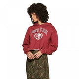Wild Fable Women's Cropped New York Graphic Hoodie Sweatshirt