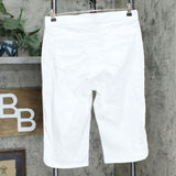 Gloria Vanderbilt All Around Slimming Effect Skimmer Jeans Vintage White 12