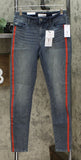 Skinnygirl Women's Side Stripe Skinny Jeans