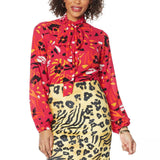 Vanessa Williams Women's Tie Neck Boss Lady Blouse