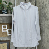 Cuddl Duds Women's Comfortwear Half Zip Pullover Sweatshirt