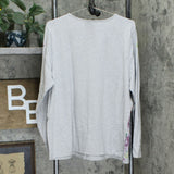 Denim & Co. Women's Studio Floral Print Long Sleeve T-Shirt