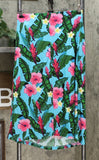 Colleen Lopez Women's Jersey Stretch Floral Print Halter Dress