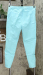 DG2 by Diane Gilman Women's Up-Lifter Pull On Skinny Jeans Aqua Petite Medium