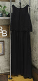 DG2 by Diane Gilman Easy Tank Maxi Dress Black Small