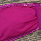 Xhilaration Women's Textured Bandeau Bikini Top