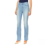 DG2 by Diane Gilman Women's Plus Size Stretch Denim Boot Cut Jeans