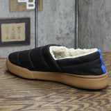 dluxe by dearfoams Men's Floyd Sport Lounge Slippers Black M