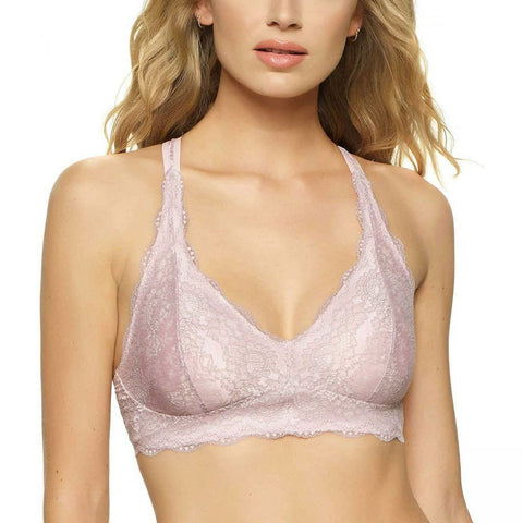 New Felina Women's 2 Pack Lace Bralettes With Modal Lining