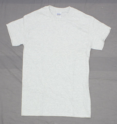 Gildan NEW Ultra Cotton Mens Short Sleeve T-Shirt Tee Ash Small 06058