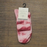 Sun + Stone Men's Tie-Dyed Ankle Half Calf Socks