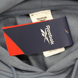 Reebok Men's Logo-Print Fleece Pullover Hooded Hoodie