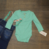 Cat & Jack Baby Boys' Bunny Carrot Top & Bottom Set