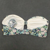 Kona Sol Women's Sweet Meadows Ditsy Bandeau Bikini Top