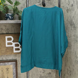 NWT DG2 By Diane Gilman Womens.Dolman Sleeve Shirt Blouse Top. 727411 XL