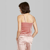 Wild Fable Women's V-Neck Velour Cami Tank Top