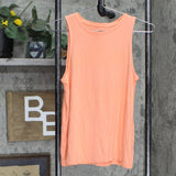 A New Day Women's Stretch Tank Top 81246069 Peach Orange XS