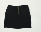 Who What Wear Women's Tie Skirt Black 12