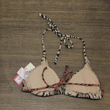 Xhilaration Ribbed Triangle Bikini Top
