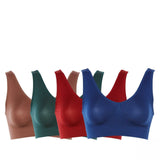 New Rhonda Shear Women's 4 Pack Original Seamless Ahh Bras