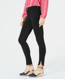 Style & Co. Women's Zippered-Hem Skinny Pants Black 8
