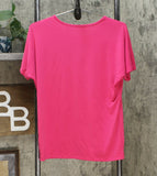 IMAN Women's City Chic 2 Pack of T-Shirts and Necklace