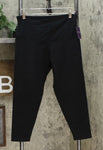 Yummie Women's Cotton Blend Stretch Skimmer Leggings Black XL