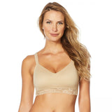 Rhonda Shear Molded Cup Bra With Lace Hem