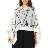 MarlaWynne WynneLayers Women's Chiffon Convertible Poncho
