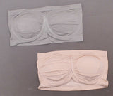 Rhonda Shear 2 Pack Plus Size Underwire Bras Gray/ Pink 3X