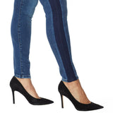 Colleen Lopez Women's Side Stripe Skinny Jeans