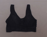 Rhonda Shear Plus Size Jacquard Ahh Bra With Removable Pads