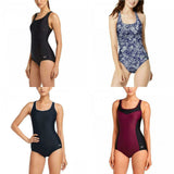 Speedo Women's Built In Bra One Piece Swimsuit