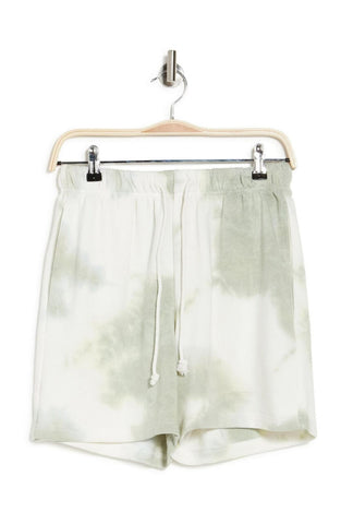 Melloday Womens Pull on Tie-Dye Shorts with Pockets
