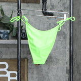 Xhilaration Juniors' High Leg V-String Bikini Bottom