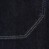 Susan Graver Jeans Women's High Stretch Denim Zip-Front Crop Jeans