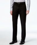 Alfani Men's Stretch Performance Solid Slim Fit Pants Black 32 X 30