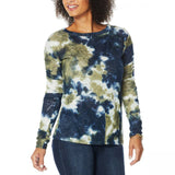 Skinnygirl Women's Gypsy Tie-Dye Hacci Knit Top