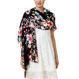 INC International Concepts Women's Butterfly Garden Wrap Scarf