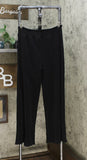 Wild Fable Women's Smocked Waist Knit Bodre Pants