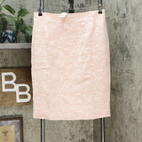 Slinky Brand Women's Pucker Jacquard Pencil Skirt