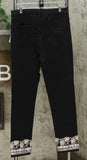 DG2 by Diane Gilman Women's Tall Embroidered Hem Ankle Jeans
