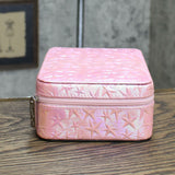 Bari Lynn Kids' Girls Shimmer Star Jewelry Box Pink