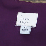 A New Day Women's Lined Tank Top Purple XS