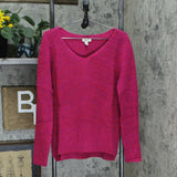 Style & Co. Women's Cotton Rib Knit V-Neck Sweater