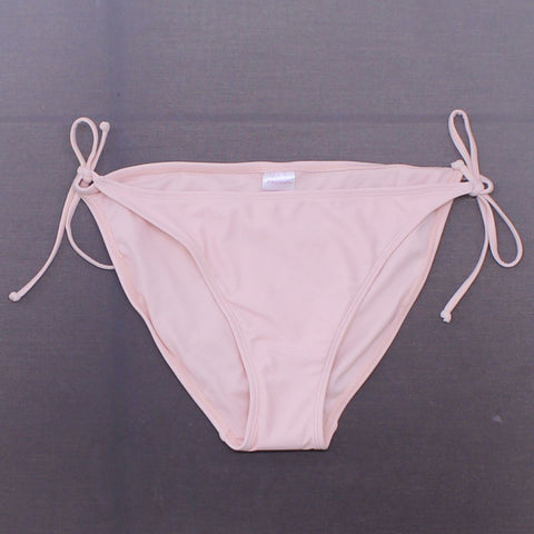 Xhilaration Women's Cheeky String Bikini Bottom Pink Juniors XL