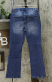 MOTTO Women's Petite Stretch Denim Pull On Boot Cut Jeans