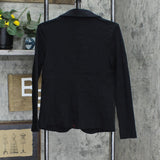 A New Day Women's Long Sleeve Knit Blazer 562935 Black S