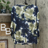 Skinnygirl Women's Gypsy Tie-Dye Hacci Knit Top
