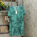 A New Day Women's Short Sleeve Mini Ruffle Hem Dress